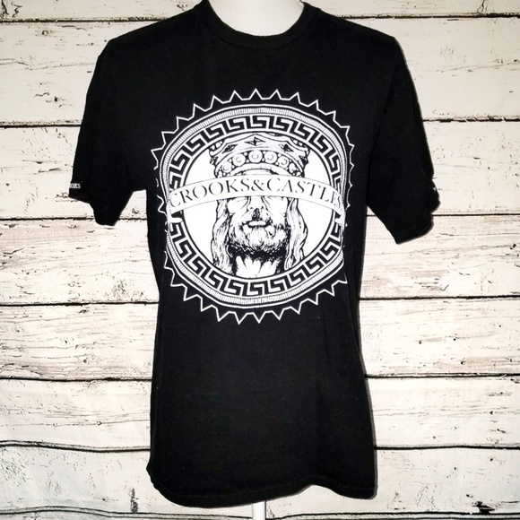 Crooks & Castles Other - Crooks and Castles | Black/White Tee | Medium